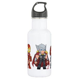 Guri Hiru Avengers Group Stainless Steel Water Bottle