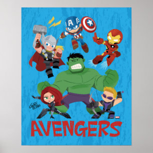 Guri Hiru Avengers Poster