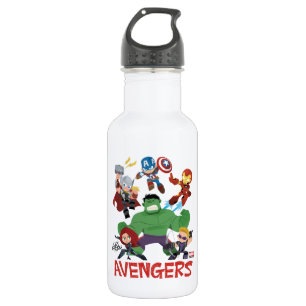 Guri Hiru Avengers Stainless Steel Water Bottle