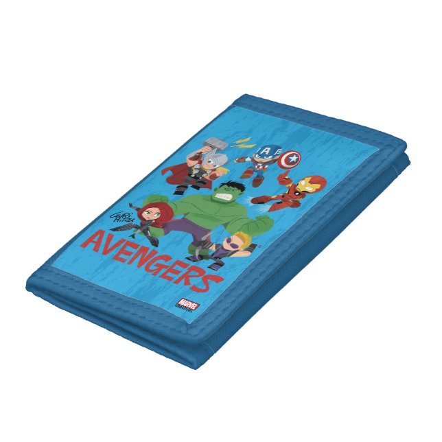 Guri Hiru Avengers Trifold Wallet (Bottom)