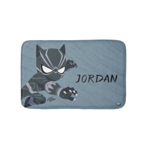 Guri Hiru Black Panther Bath Mat