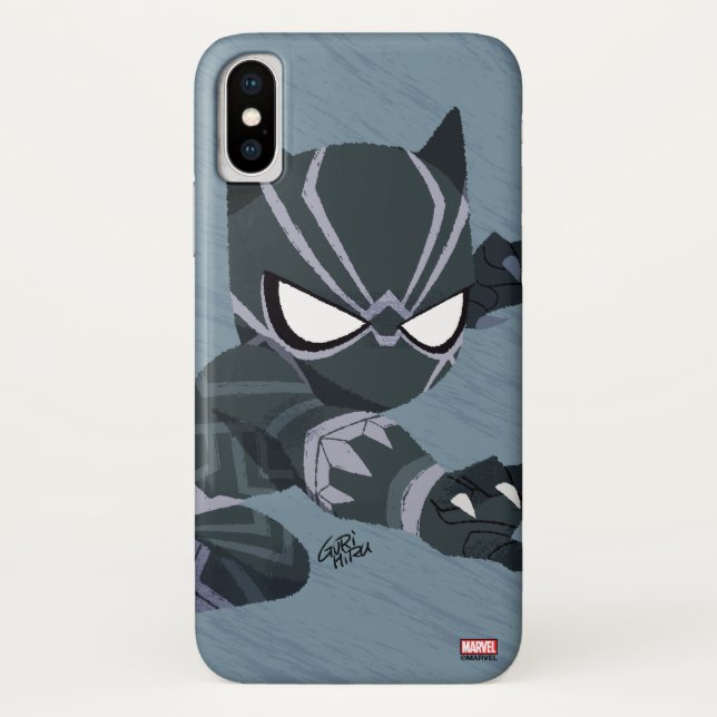 Guri Hiru Black Panther Case-Mate iPhone Case (Back)