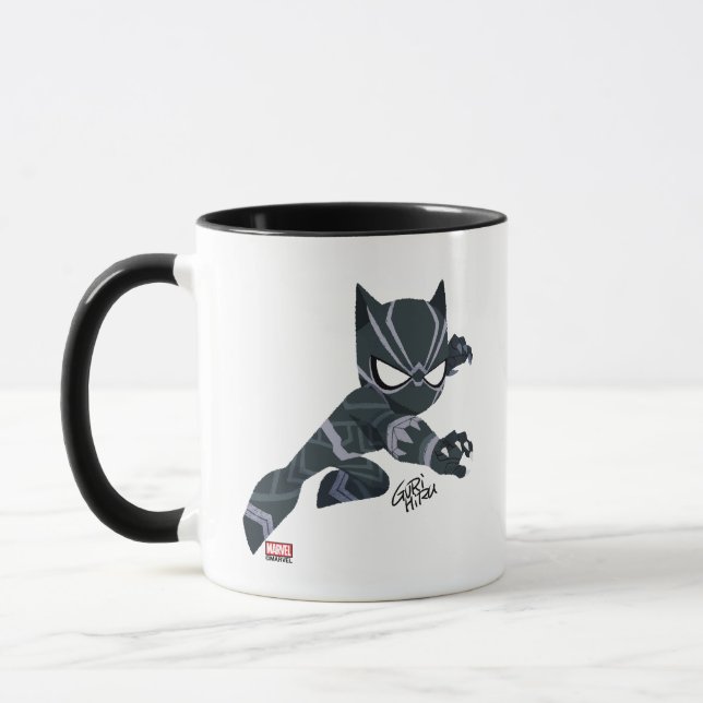 Guri Hiru Black Panther Mug (Left)