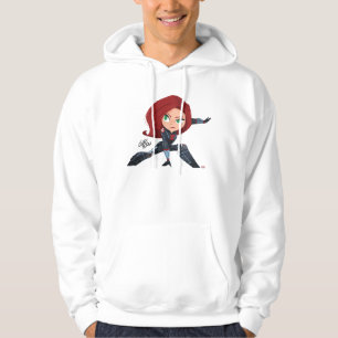Guri Hiru Black Widow Hoodie