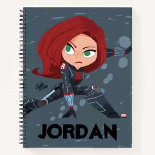 Guri Hiru Black Widow Notebook
