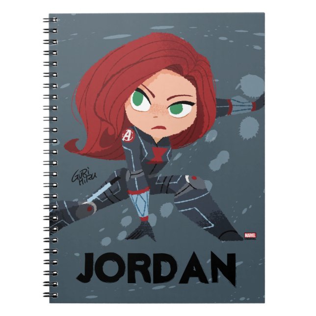 Guri Hiru Black Widow Notebook (Front)