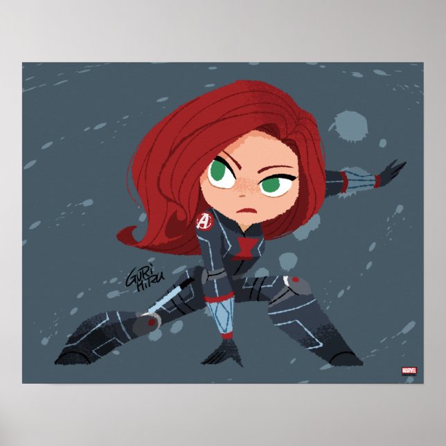 Guri Hiru Black Widow Poster (Front)
