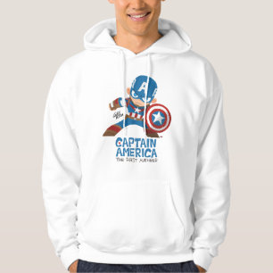 Guri Hiru Captain America Hoodie