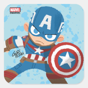 Cute Captain Marvel Stickers - 21 Results | Zazzle