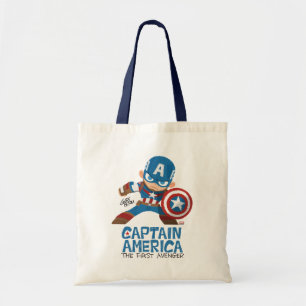 Guri Hiru Captain America Tote Bag