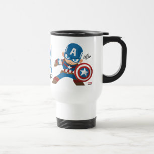 Guri Hiru Captain America Travel Mug