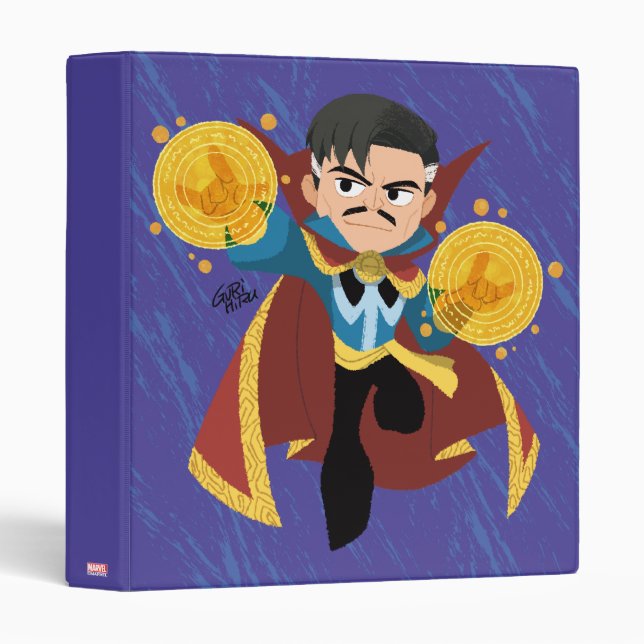 Guri Hiru Doctor Strange 3 Ring Binder (Front/Spine)