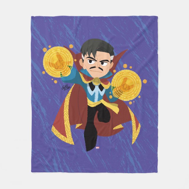 Guri Hiru Doctor Strange Fleece Blanket (Front)