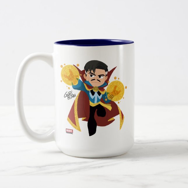 Guri Hiru Doctor Strange Two-Tone Coffee Mug (Left)