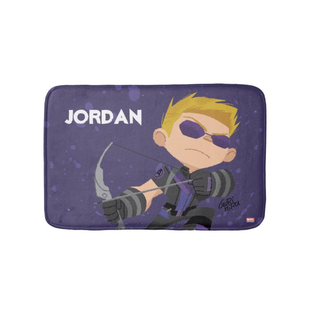 Guri Hiru Hawkeye Bath Mat (Front)