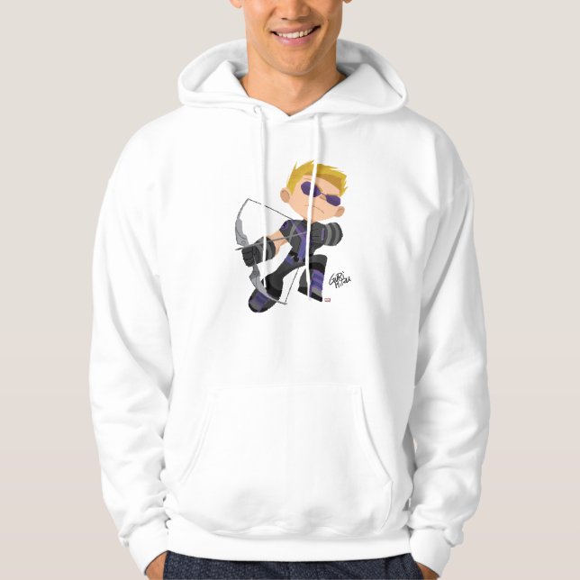 Guri Hiru Hawkeye Hoodie (Front)