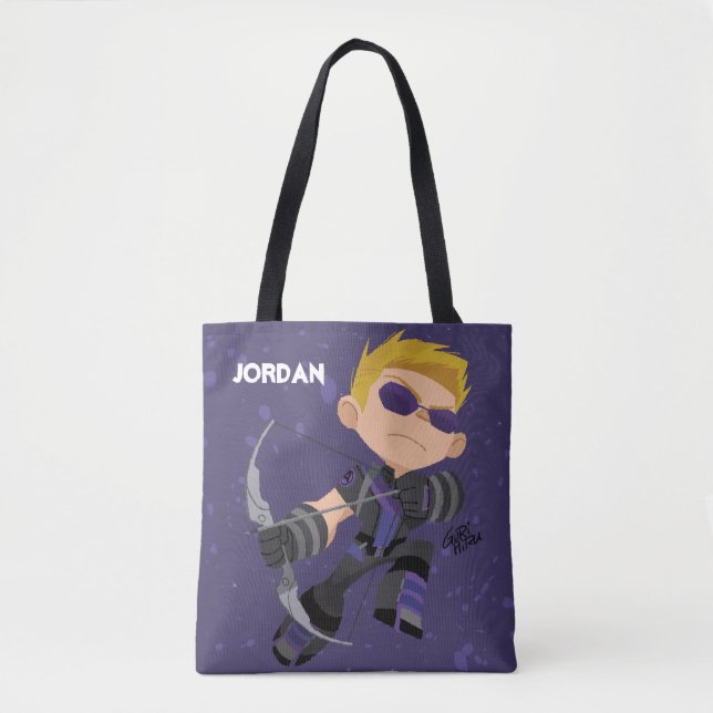 Guri Hiru Hawkeye Tote Bag (Front)