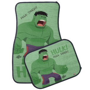 Guri Hiru Hulk Car Floor Mat