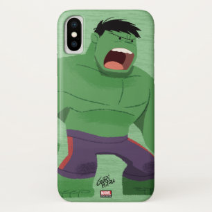 Guri Hiru Hulk iPhone X Case