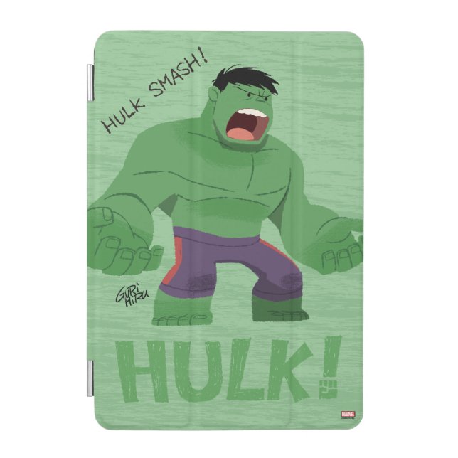 Guri Hiru Hulk iPad Mini Cover (Front)