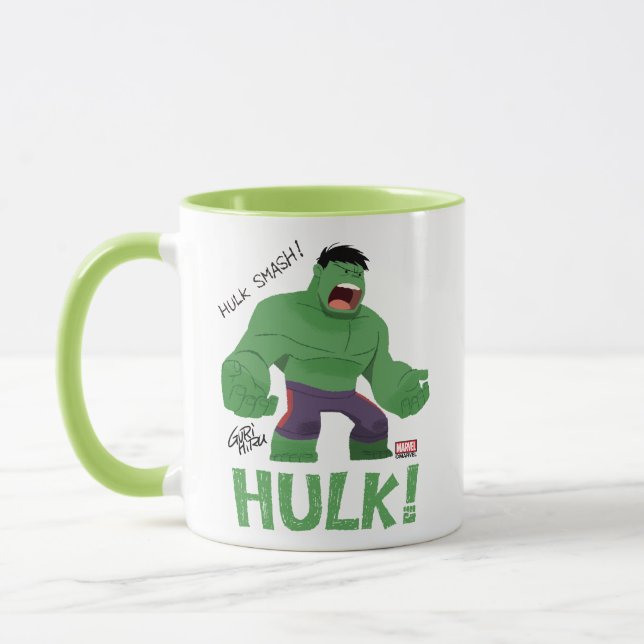 Guri Hiru Hulk Mug (Left)
