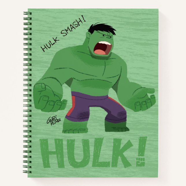 Guri Hiru Hulk Notebook (Front)