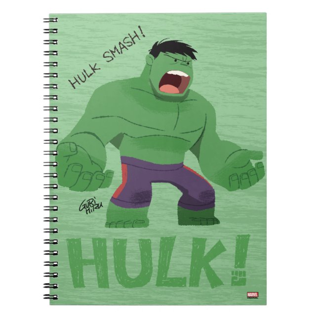 Guri Hiru Hulk Notebook (Front)