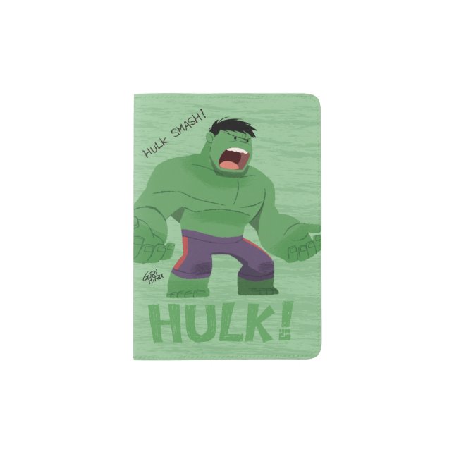 Guri Hiru Hulk Passport Holder (Front)
