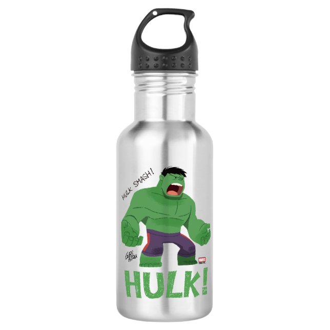 Guri Hiru Hulk Stainless Steel Water Bottle (Front)