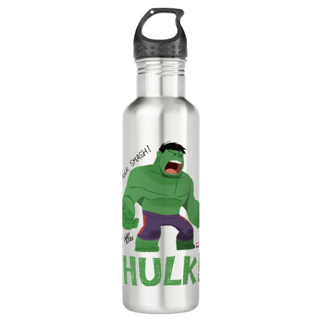 Guri Hiru Hulk Stainless Steel Water Bottle (Front)