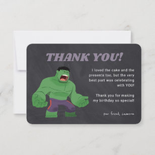 Lego Batman Movie Toy Video Game Superhero Birthday Party Thank You Notes  Cards