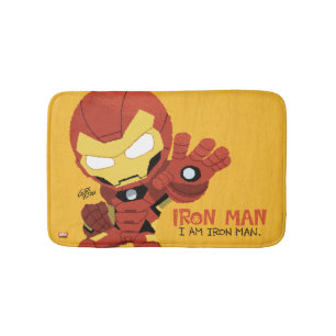Guri Hiru Iron Man Bath Mat
