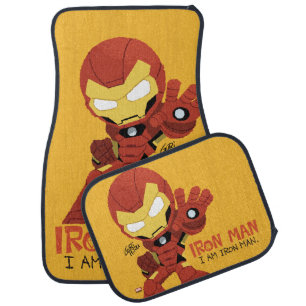 Guri Hiru Iron Man Car Floor Mat