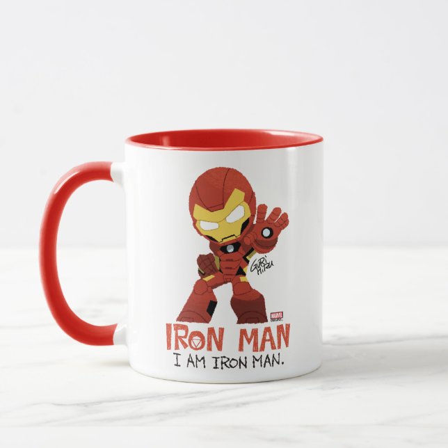 Guri Hiru Iron Man Mug (Left)
