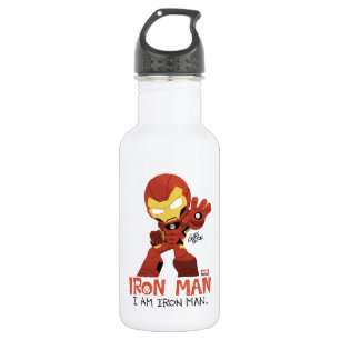Guri Hiru Iron Man Stainless Steel Water Bottle
