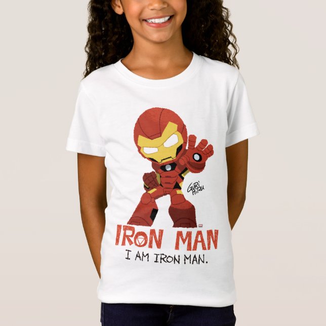 Guri Hiru Iron Man T-Shirt (Front)