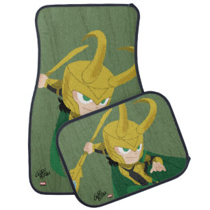 Guri Hiru Loki Car Floor Mat