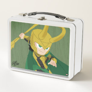 Guri Hiru Loki Metal Lunch Box