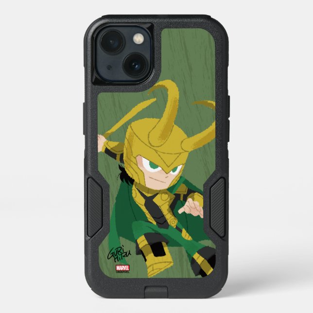 Guri Hiru Loki Otterbox iPhone Case (Back)