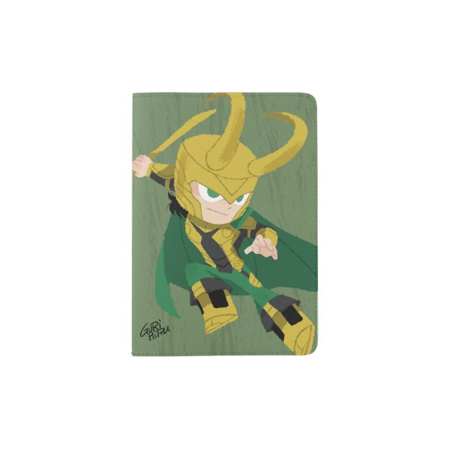 Guri Hiru Loki Passport Holder (Front)