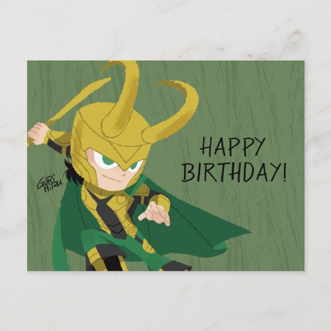 Guri Hiru Loki Postcard (Front)