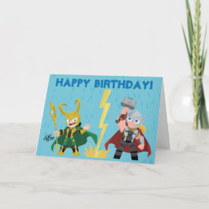 Guri Hiru Loki & Thor Card