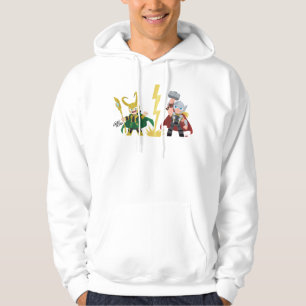 Guri Hiru Loki & Thor Hoodie