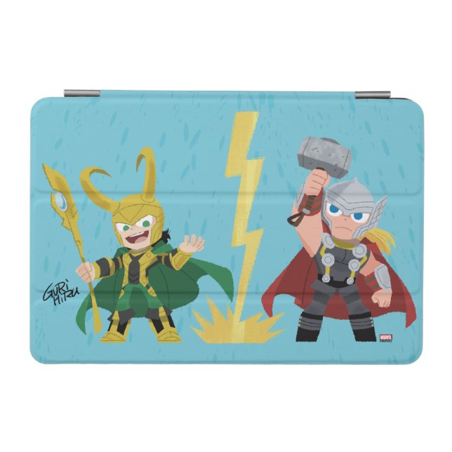 Guri Hiru Loki & Thor iPad Mini Cover (Horizontal)