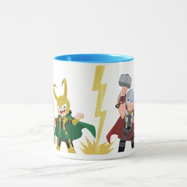 Guri Hiru Loki & Thor Mug (Center)
