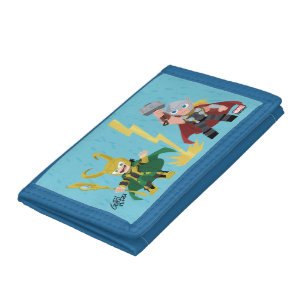 Guri Hiru Loki & Thor Trifold Wallet
