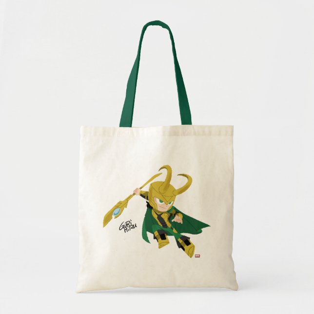 Guri Hiru Loki Tote Bag (Front)