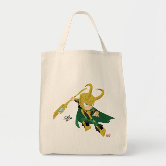Guri Hiru Loki Tote Bag (Front)