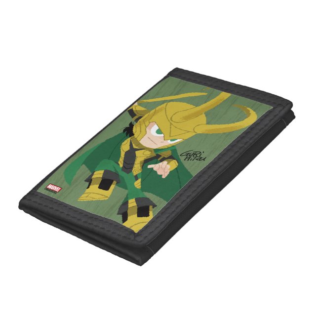 Guri Hiru Loki Trifold Wallet (Bottom)