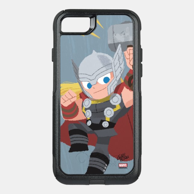 Guri Hiru Thor Otterbox iPhone Case (Back)